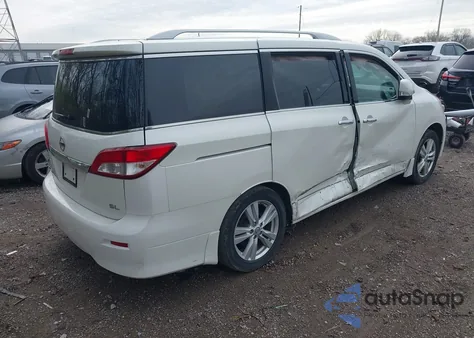 2011 Nissan Quest Sl z USA, uszkodzony, nr VIN JN8AE2KP7B9002763